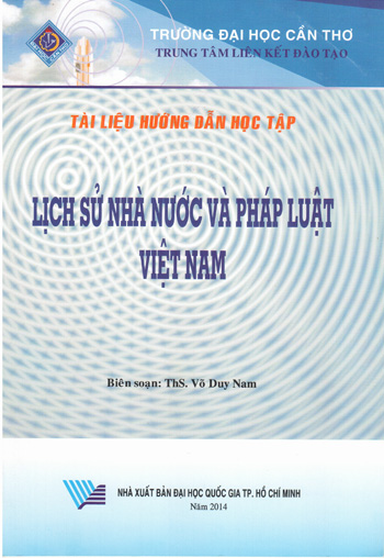 Tài liệu hướng dẫn học tập Lịch sử nhà nước và pháp luật Việt Nam