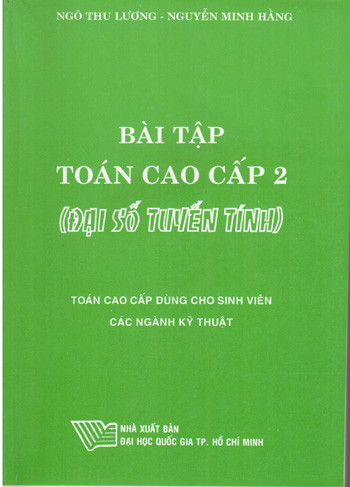 Bài tập toán cao cấp 2 (Đại số tuyến tính)