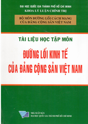Tài liệu học tập môn đường lối kinh tế của Đảng Cộng sản Việt Nam