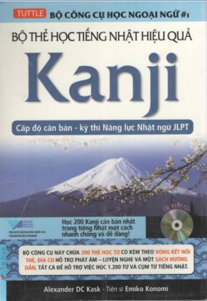 Bộ thẻ học tiếng Nhật hiệu quả Kanji