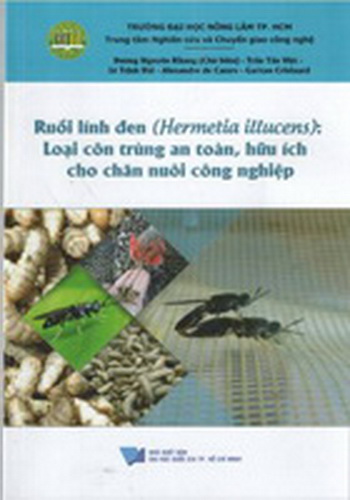 Ruồi lính đen (Hermetia illucens): Loại côn trùng an toàn, hữu ích cho chăn nuôi công nghiệp