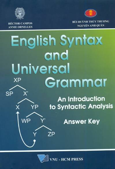 English Syntax and Universal Grammar – An Introduction to Syntactic Analysis – Answer Key