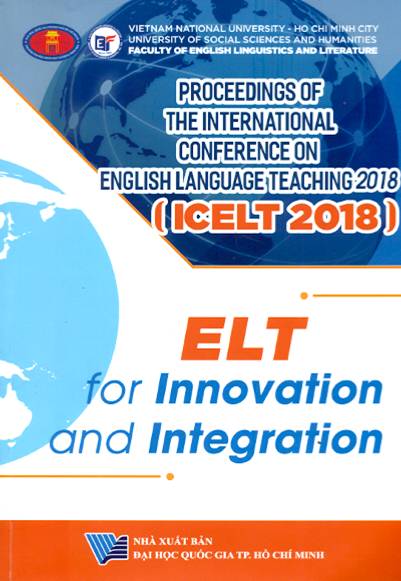 Proceedings of the international conference on english language teaching 2018 (ICELT 2018) - ELT for Innovation and Integration