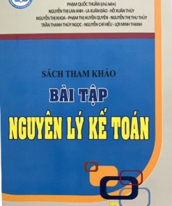 Sách tham khảo Bài tập Nguyên lý kế toán