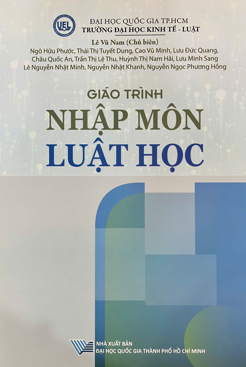 Giáo trình Nhập môn Luật học