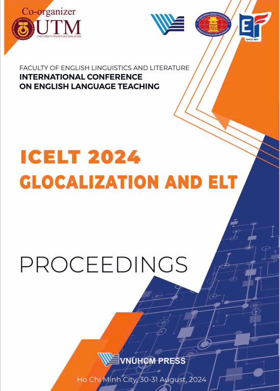 Proceedings International Conference on English Language Teaching ICELT 2024 Glocalization and ELT