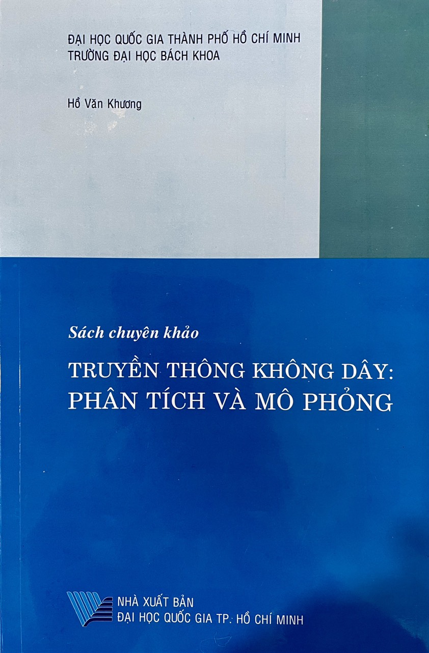 Sách chuyên khảo Truyền thông không dây: Phân tích và mô phỏng