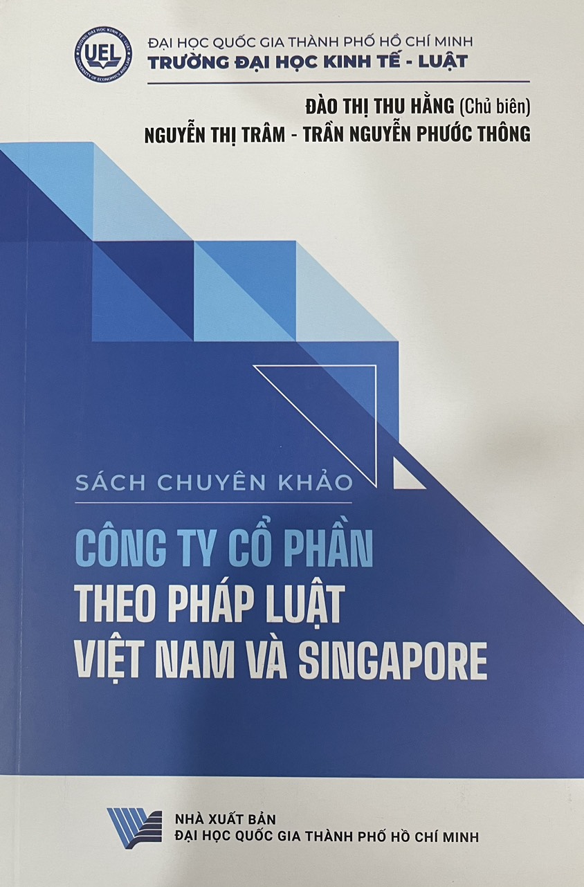 Sách chuyên khảo Công ty cổ phần theo pháp luật Việt Nam và Singapore