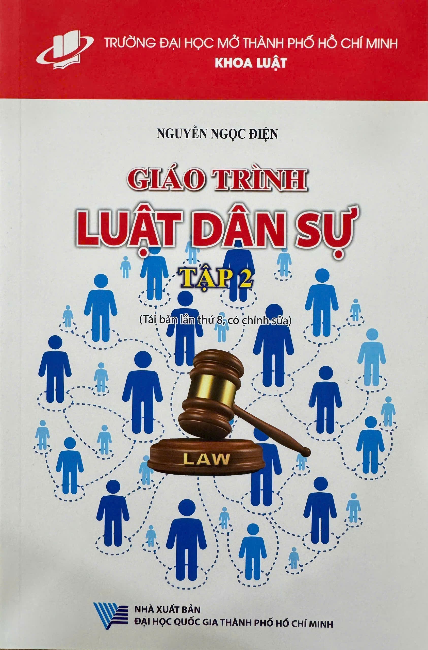 Giáo trình Luật dân sự tập 2 (Tái bản lần thứ 8, có chỉnh sửa)