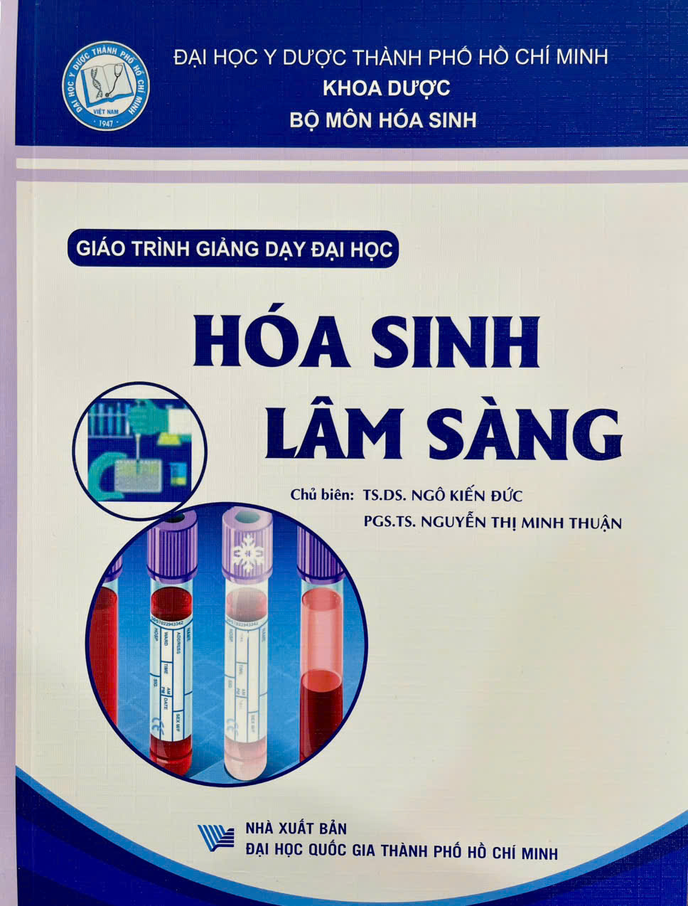 Giáo trình giảng dạy đại học - Hóa sinh lâm sàng