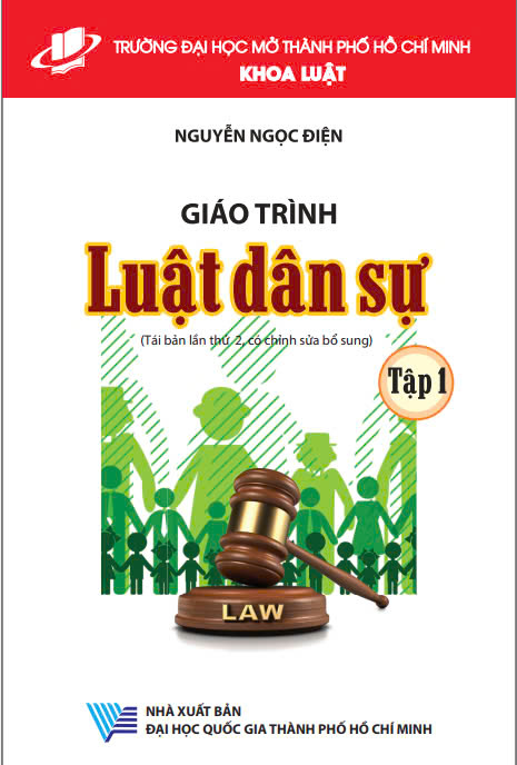 Giáo trình Luật dân sự - Tập 1 (Tái bản lần thứ 12, có chỉnh sửa bổ sung)