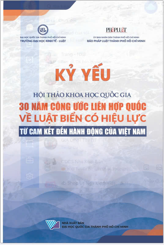 Kỷ yếu Hội thảo khoa học quốc gia 30 năm Công ước Liên Hợp Quốc về luật biển có hiệu lực – Từ cam kết đến hành động của Việt Nam