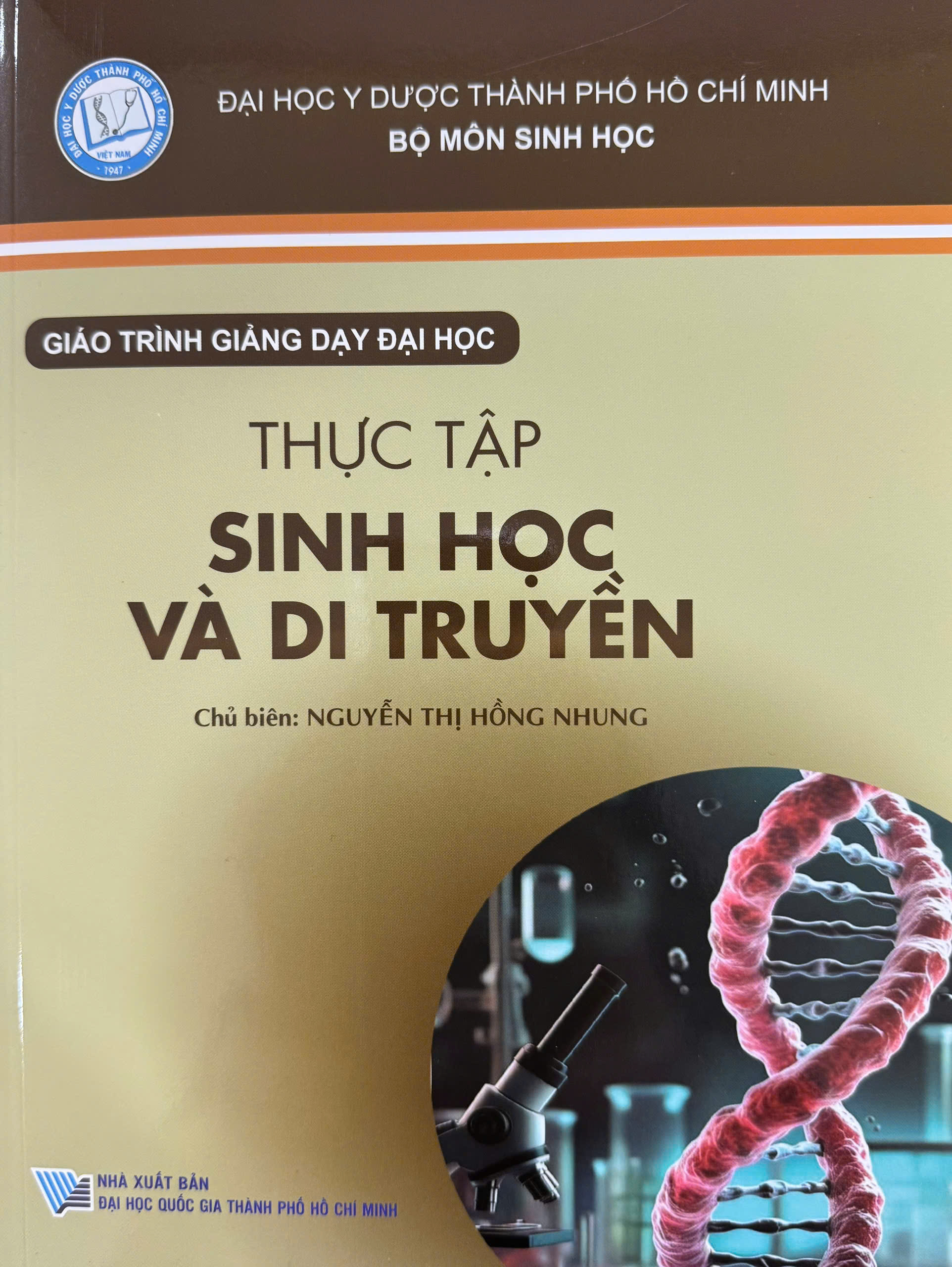 Giáo trình giảng dạy đại học - Thực tập sinh học và di truyền