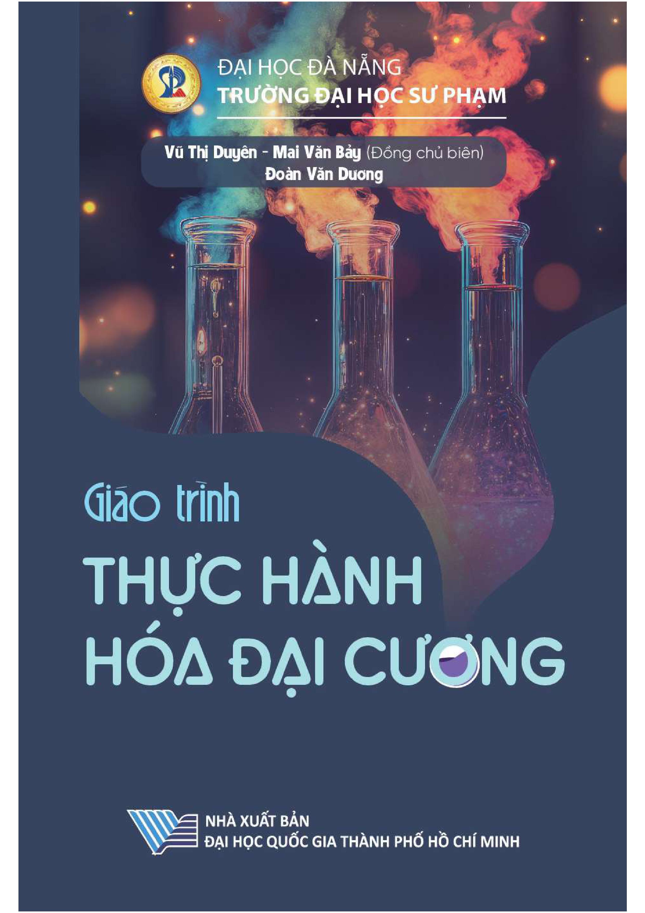 Giáo trình Thực hành hóa đại cương