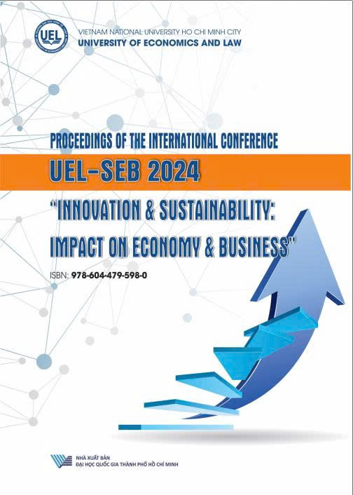 PROCEEDINGS OF THE INTERNATIONAL CONFERENCE UEL-SEB 2024: “INNOVATION & SUSTAINABILITY: IMPACT ON ECONOMY & BUSINESS”
