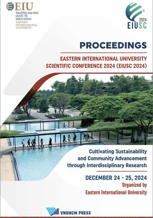 Proceedings Eastern International University Scientific Conference 2024 (EIUSC 2024), Cultivating Sustainability and Community Advancement through Interdisciplinary Research 