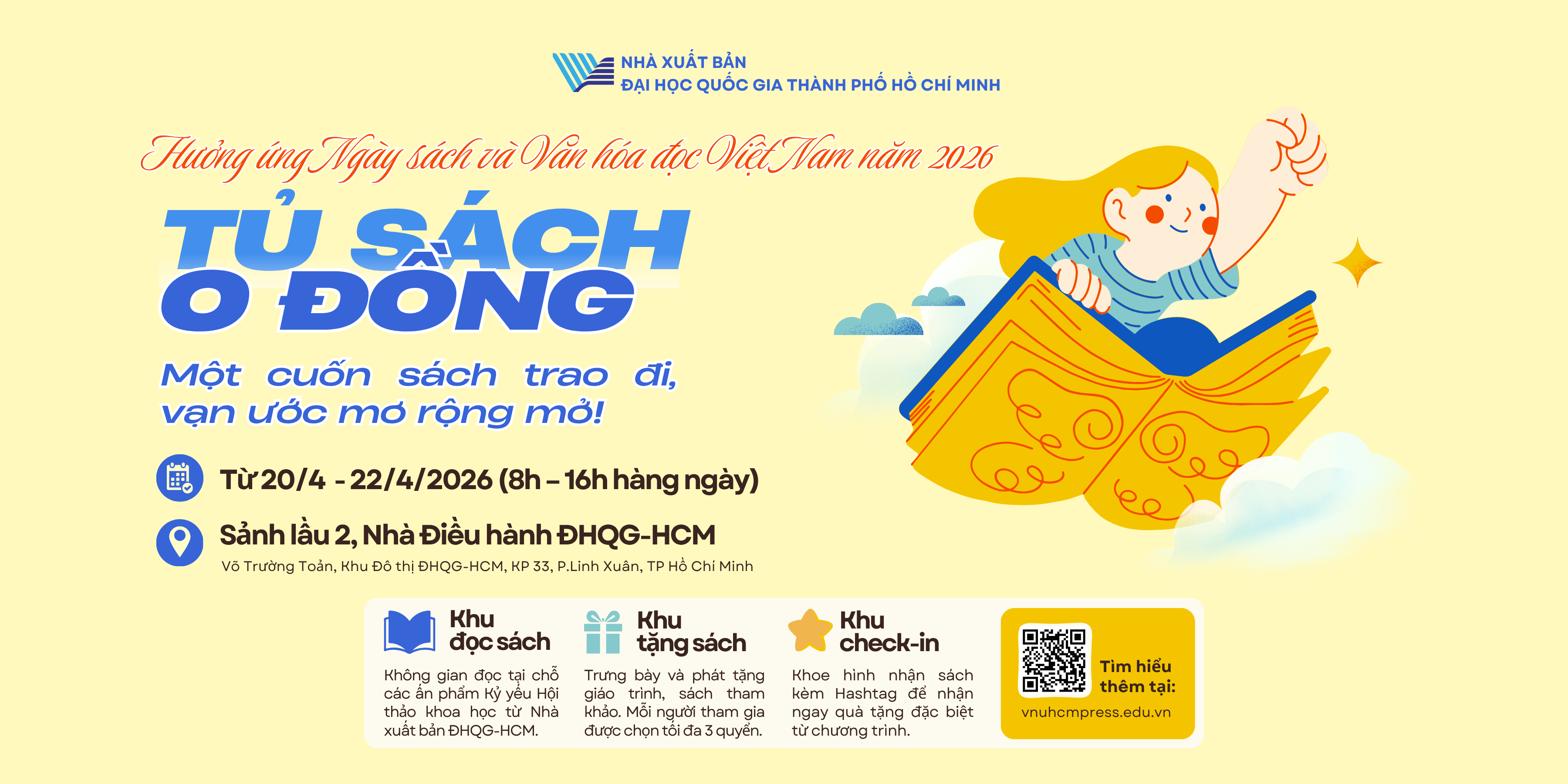 Tủ sách 0 đồng 2026
