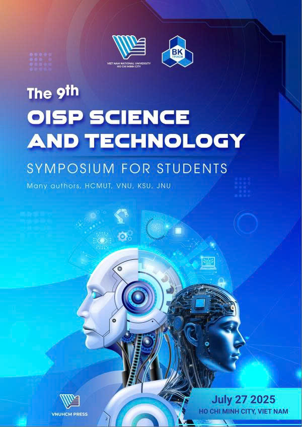 THE 9TH OISP SCIENCE AND TECHNOLOGY SYMPOSIUM FOR STUDENTS, July 27 2025 HO CHI MINH CITY, VIET NAM