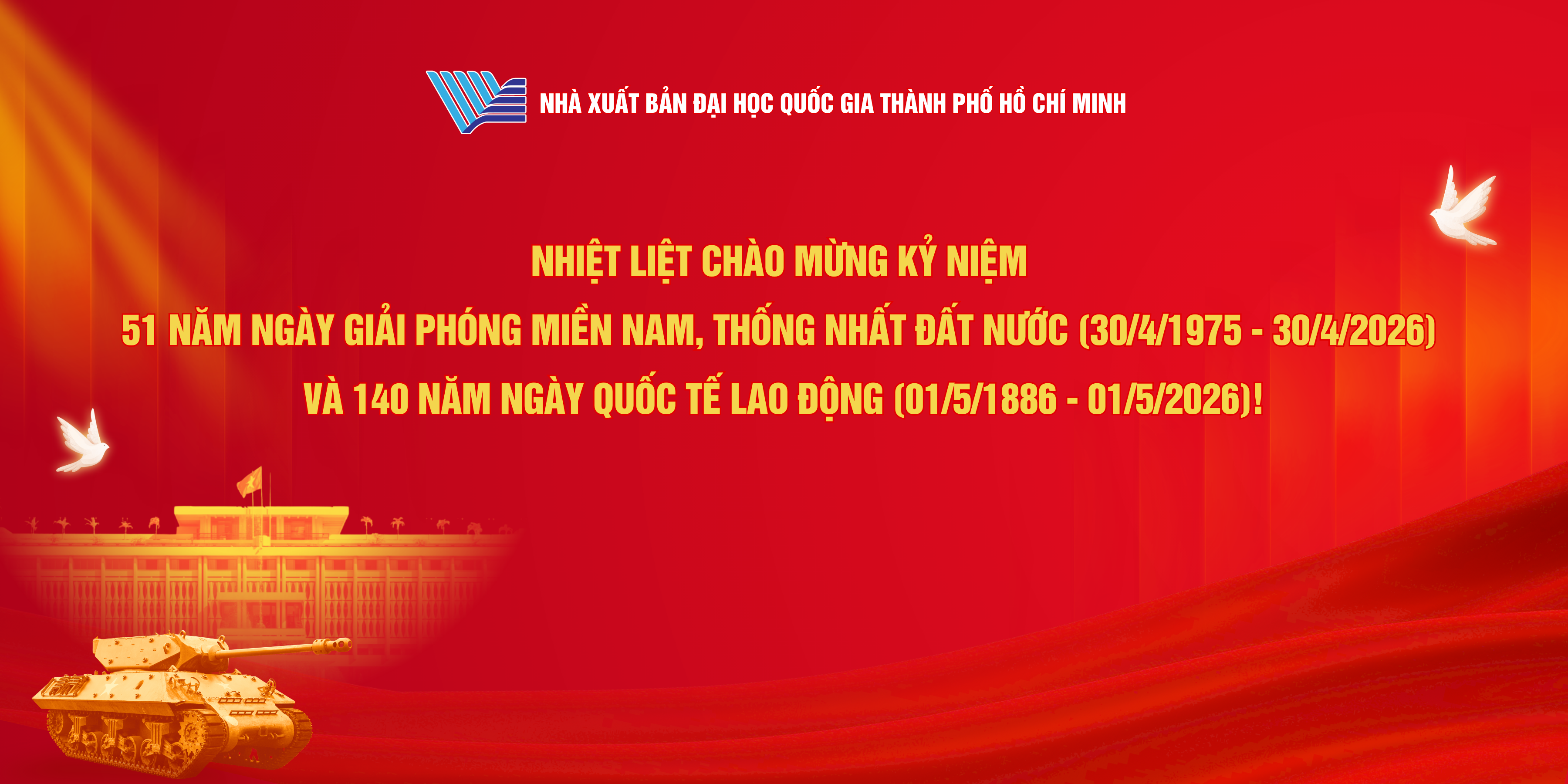 chào mừng Lễ 30.4 và 1.5