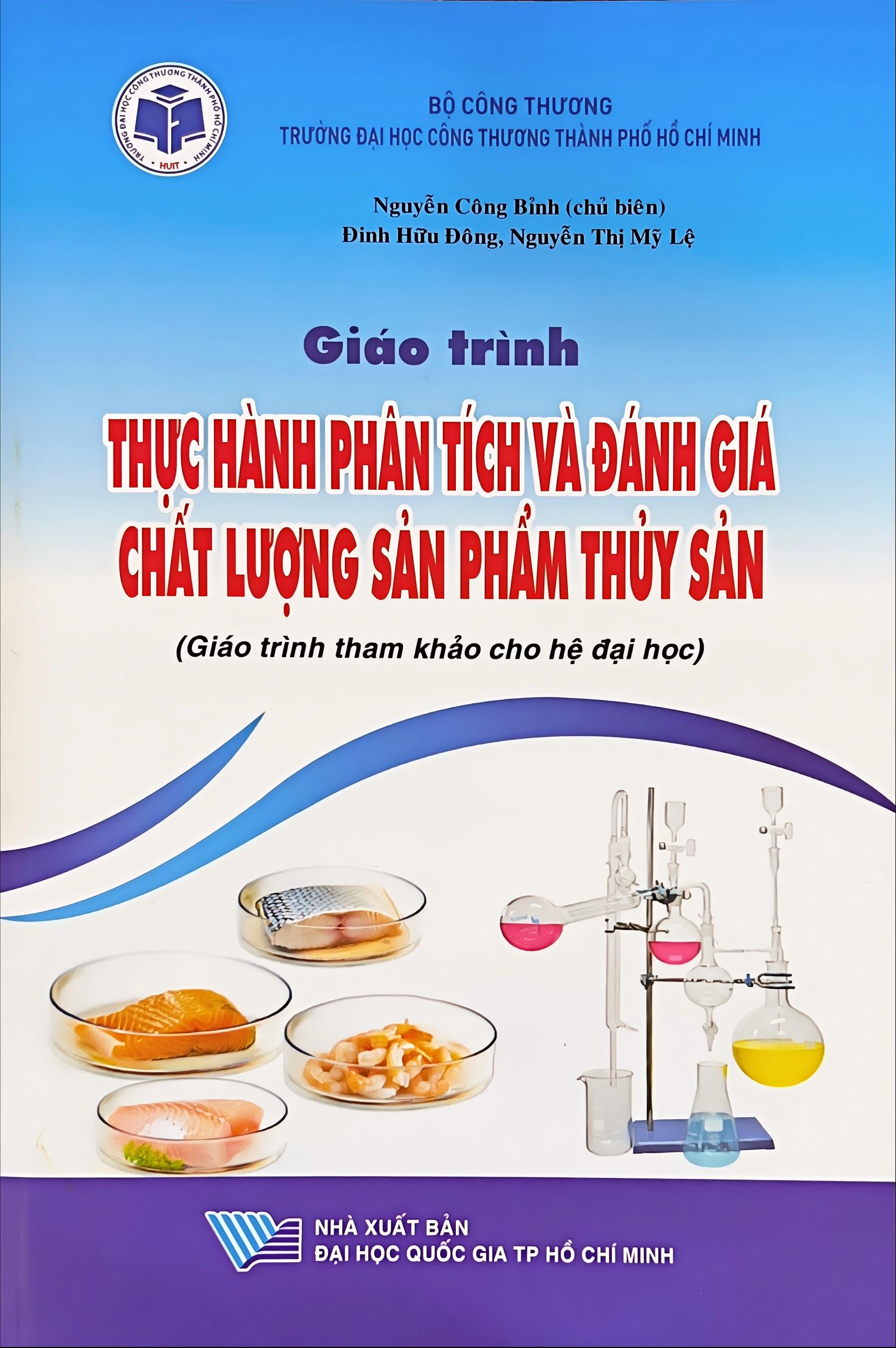 Giáo trình Thực hành phân tích và đánh giá chất lượng sản phẩm thủy sản