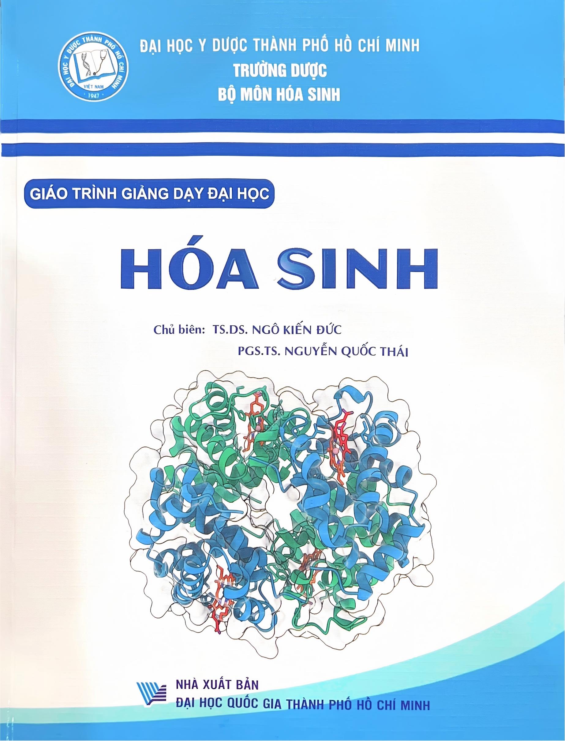 Giáo trình giảng dạy đại học Hóa sinh