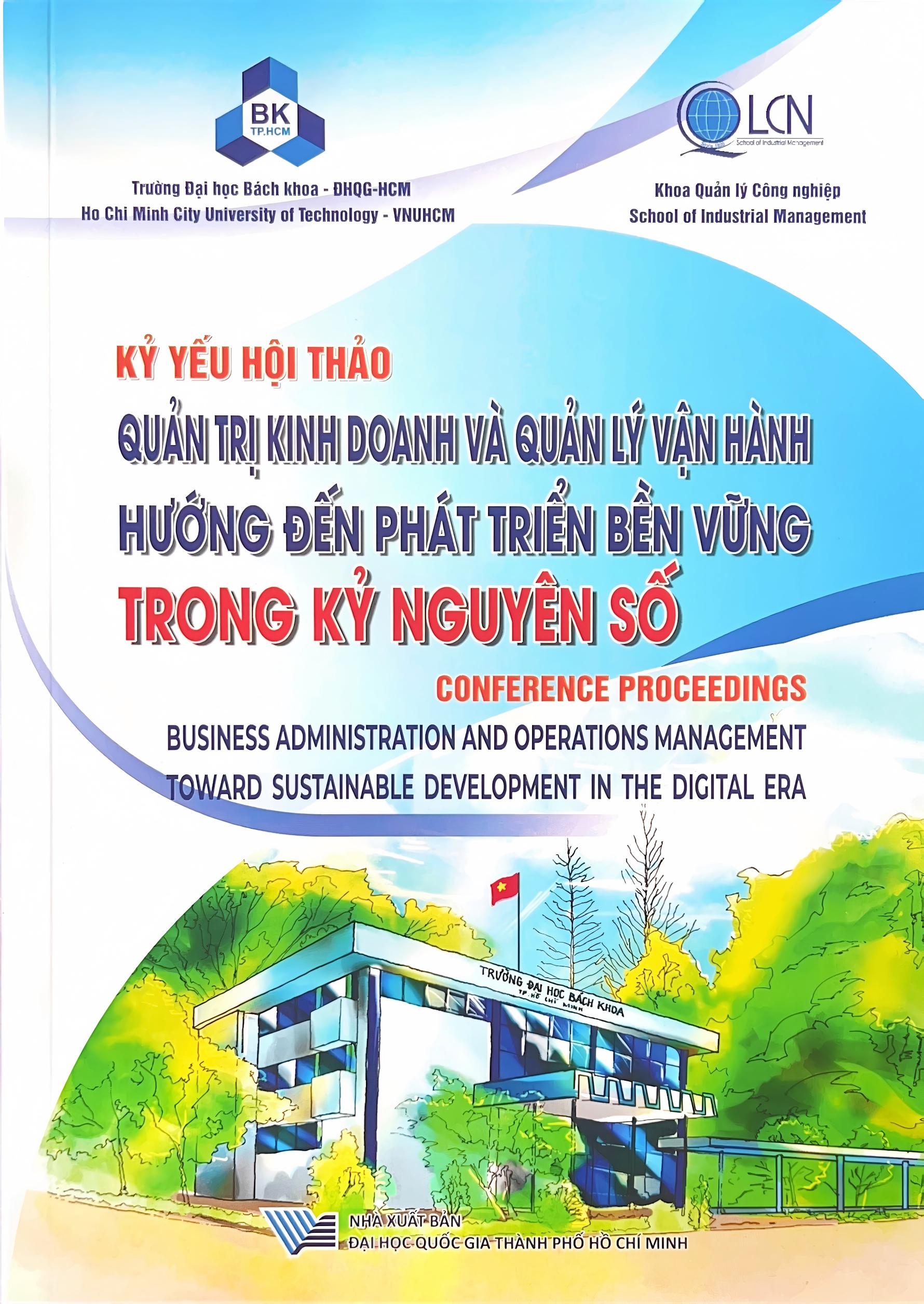 Kỷ yếu Hội thảo Quản trị kinh doanh và Quản lý vận hành hướng đến Phát triển bền vững trong Kỷ nguyên số
