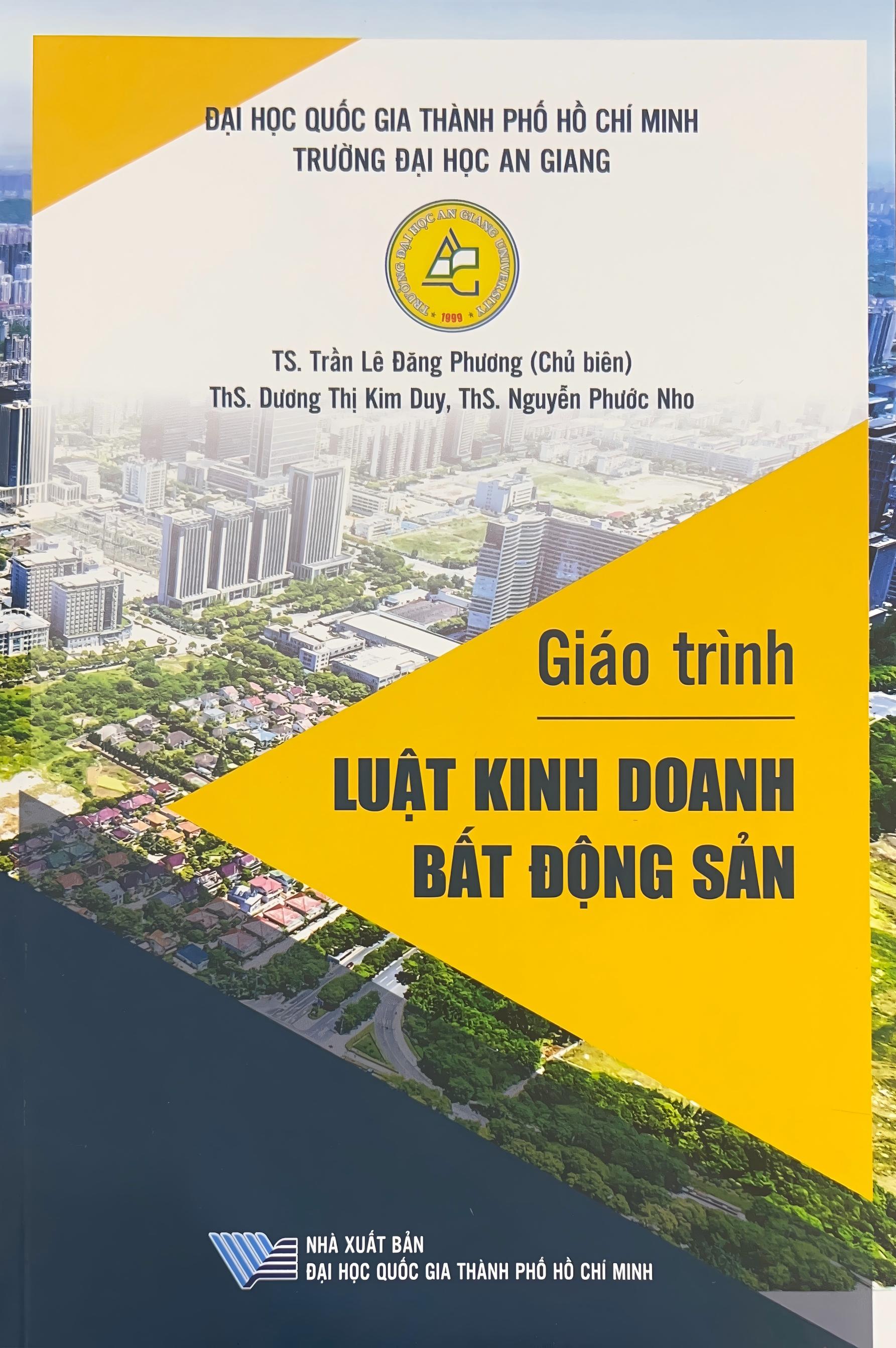 Giáo trình Luật kinh doanh bất động sản