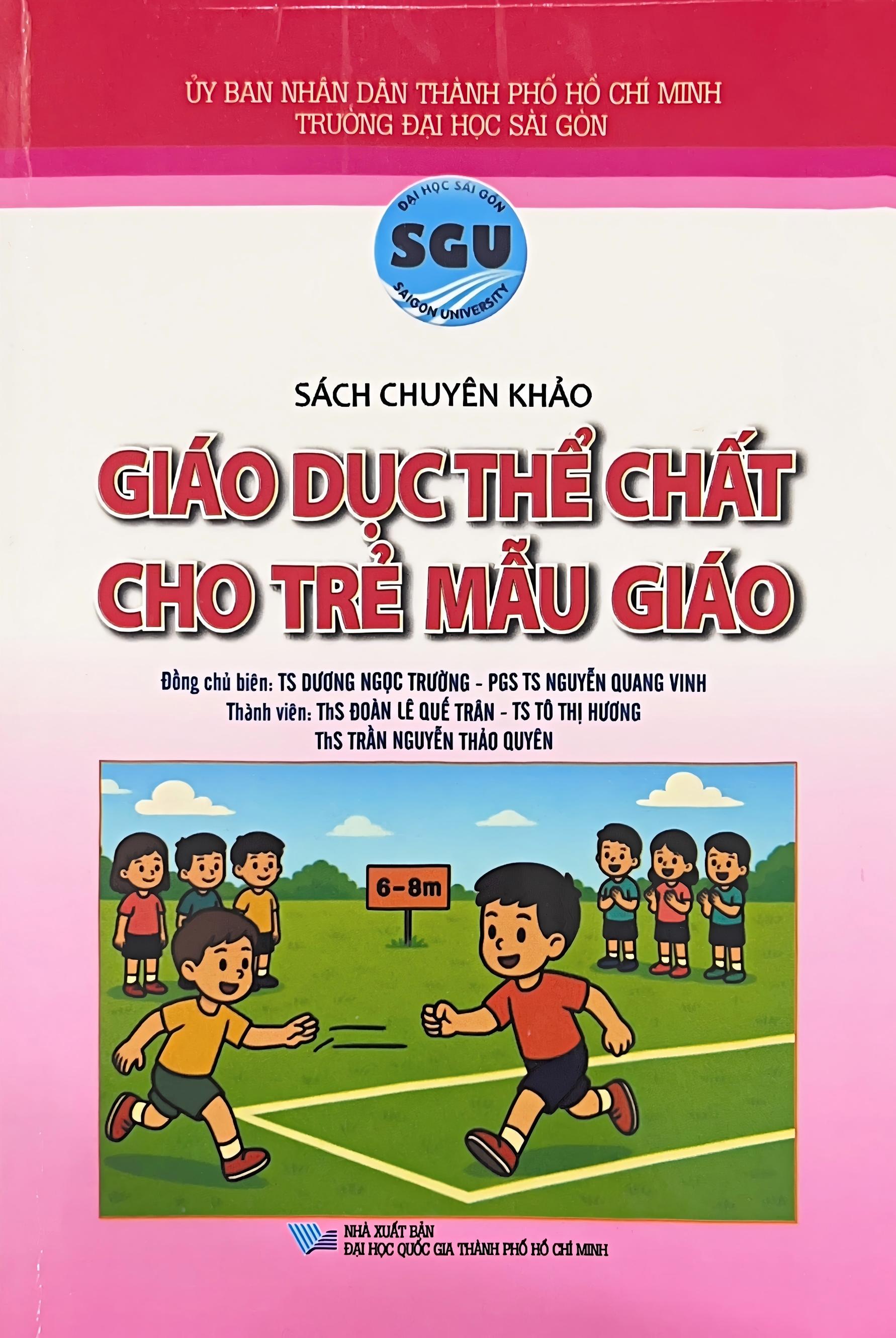 Sách chuyên khảo: Giáo dục thể chất cho trẻ mẫu giáo