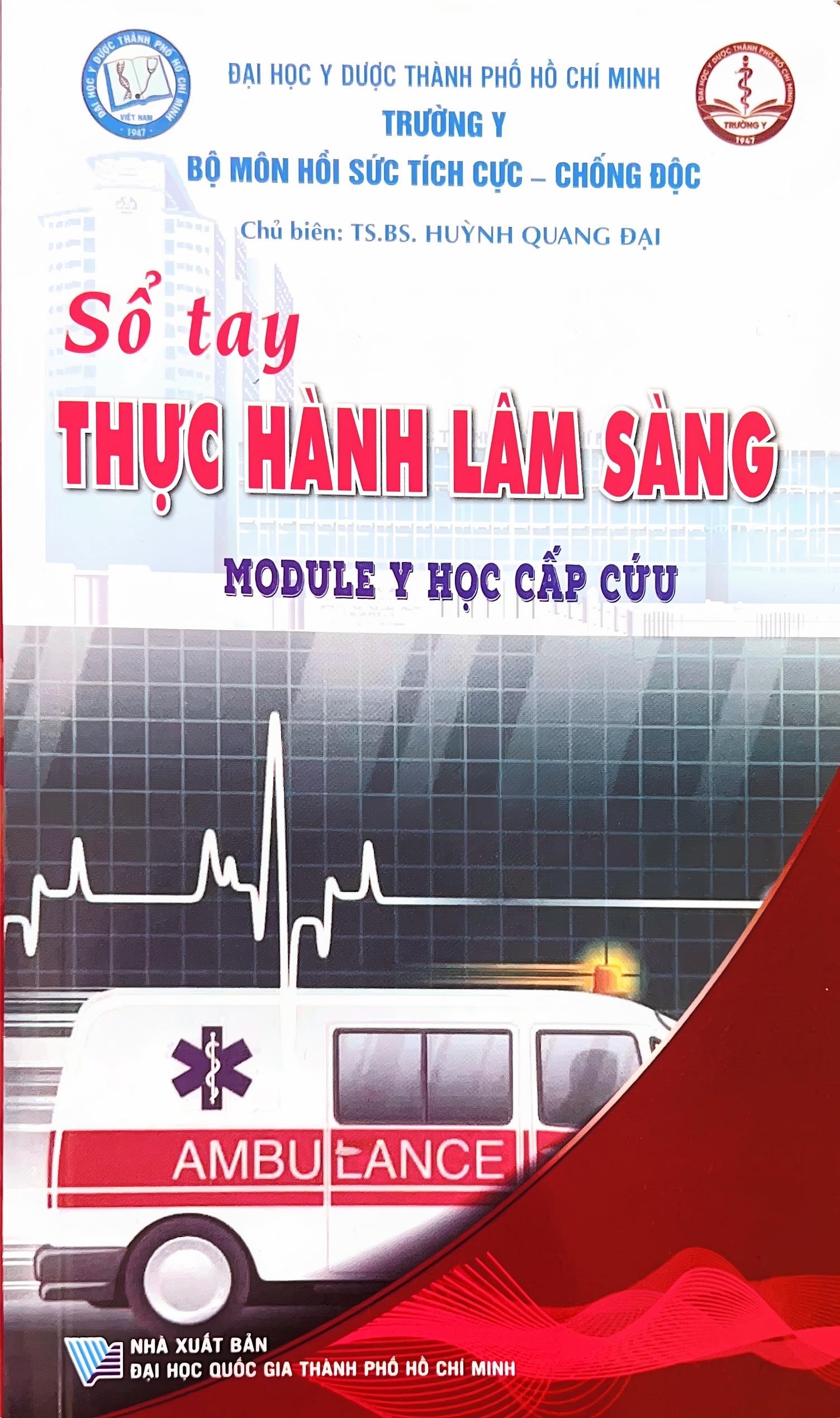 Sổ tay Thực hành lâm sàng Module Y học Cấp cứu