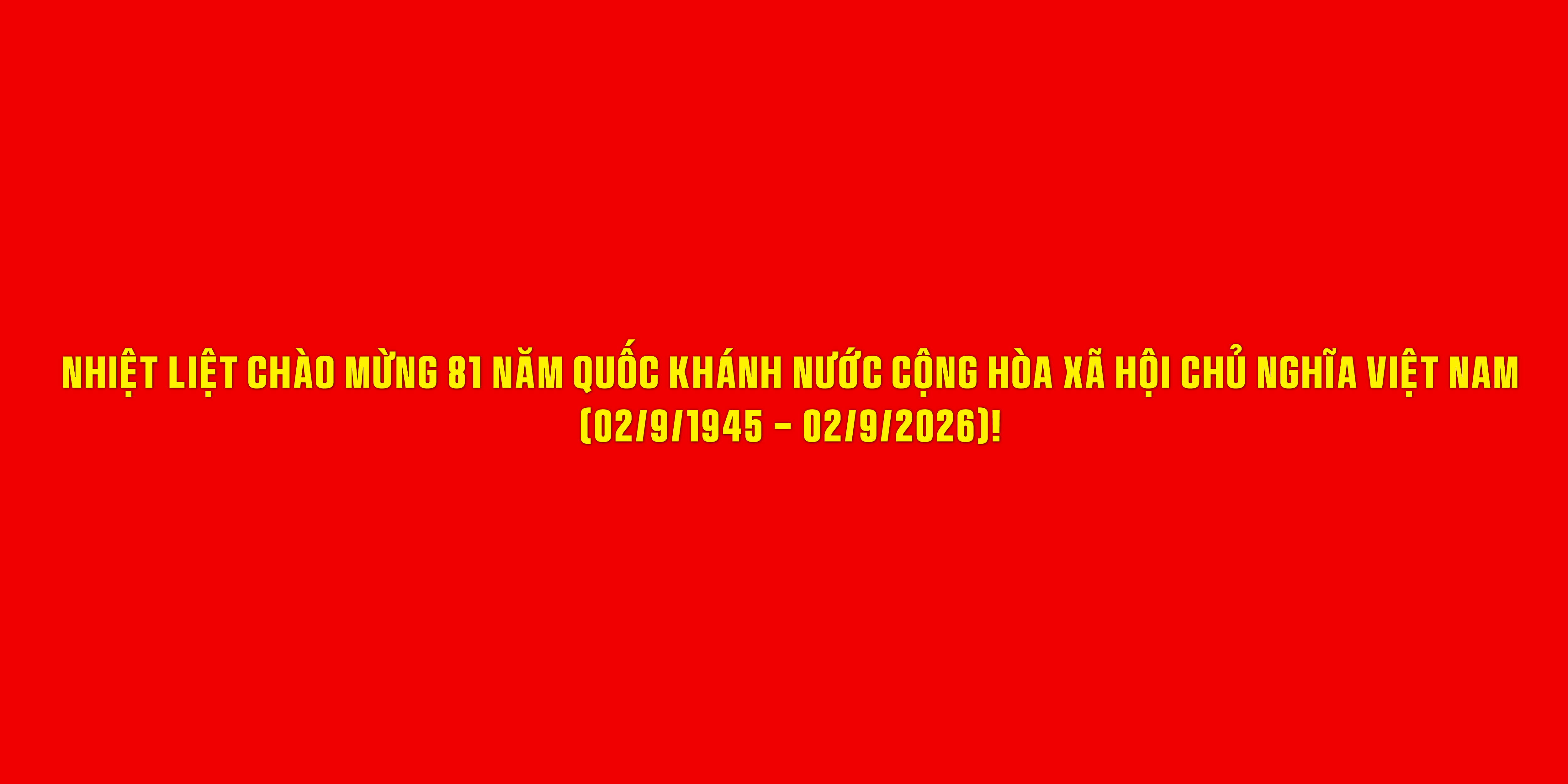 TB nghỉ lễ 2/9