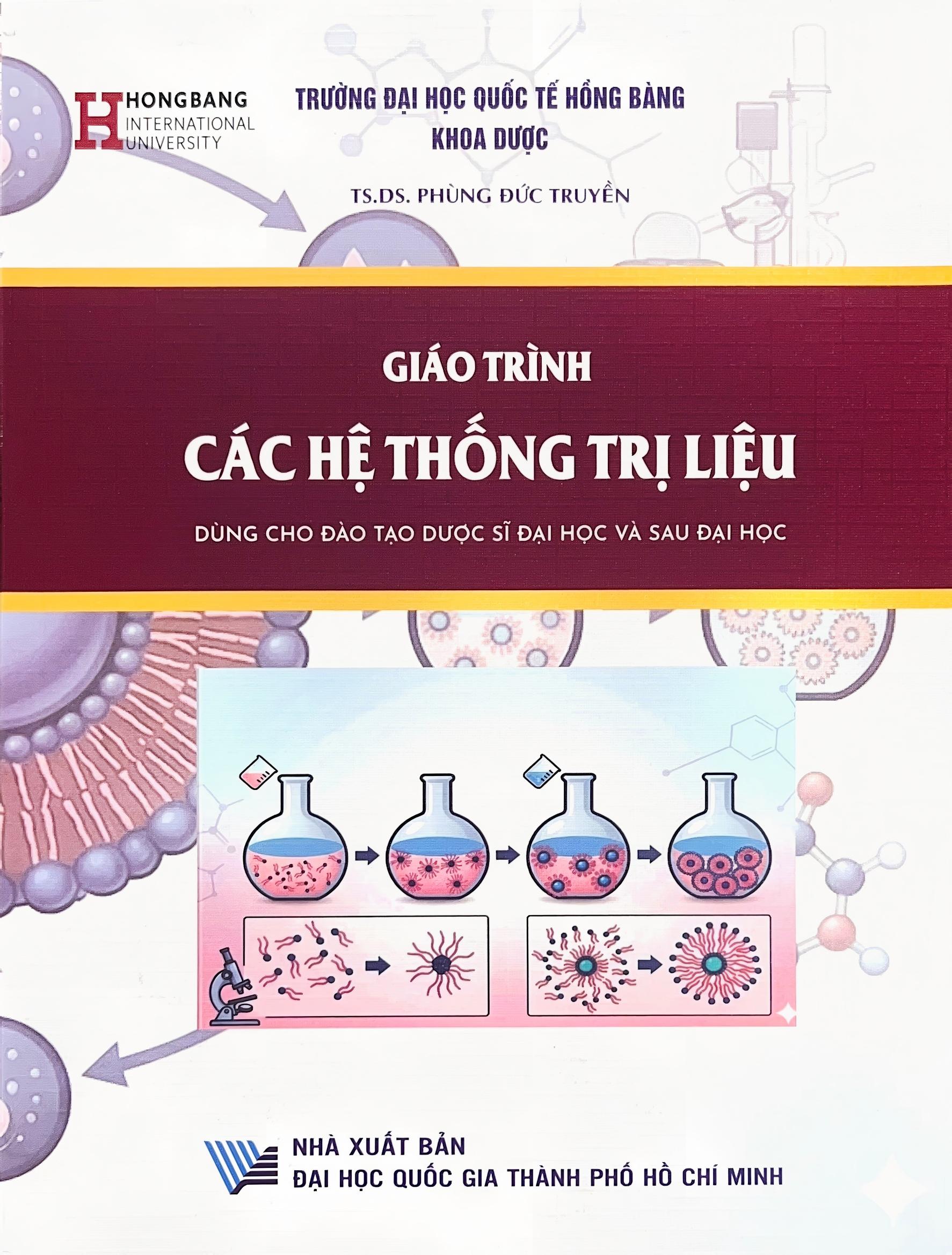 Giáo trình Các hệ thống trị liệu  (Dùng cho đào tạo Dược sĩ đại học và Sau đại học)