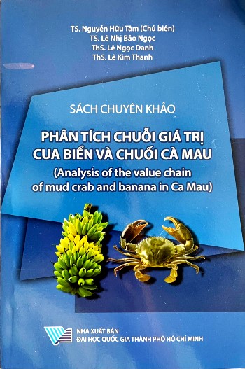 Sách chuyên khảo Phân tích chuỗi giá trị cua biển và chuối Cà Mau (Analysis of the value chain of mud crab and banana in Ca Mau)