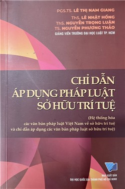 Chỉ dẫn áp dụng pháp luật sở hữu trí tuệ