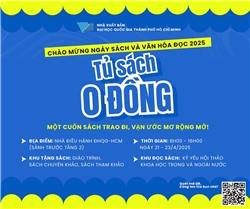 Hưởng ứng Ngày Sách và Văn hóa đọc Việt Nam 2025, Nhà xuất bản ĐHQG-HCM tặng sách “0 đồng”