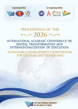 INTERNATIONAL ACADEMIC CONFERENCE ON DIGITAL TRANSFORMATION AND INTERNATIONALIZATION OF EDUCATION: SUSTAINABLE DEVELOPMENT ORIENTATIONS FORVIETNAM AND TAIWAN(ROC)